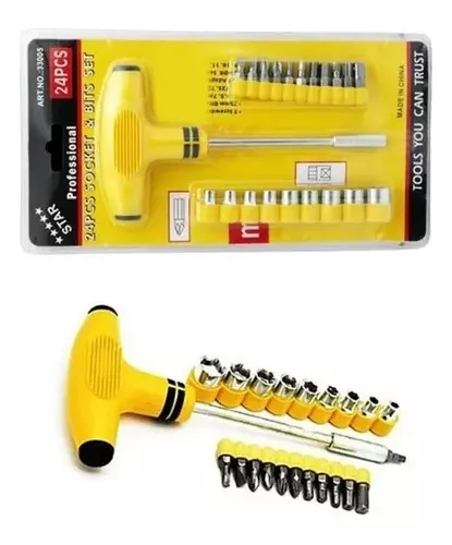LLAVE T SET 24 PCS 1080 TL0125 JL-1080